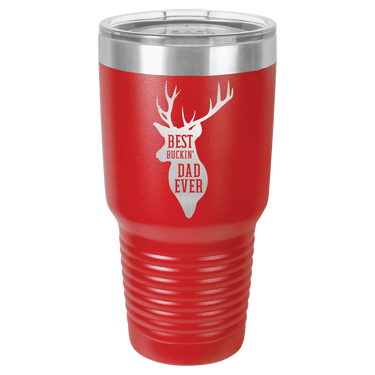 Best Buckin' Dad Ever 30oz Ringneck Tumbler